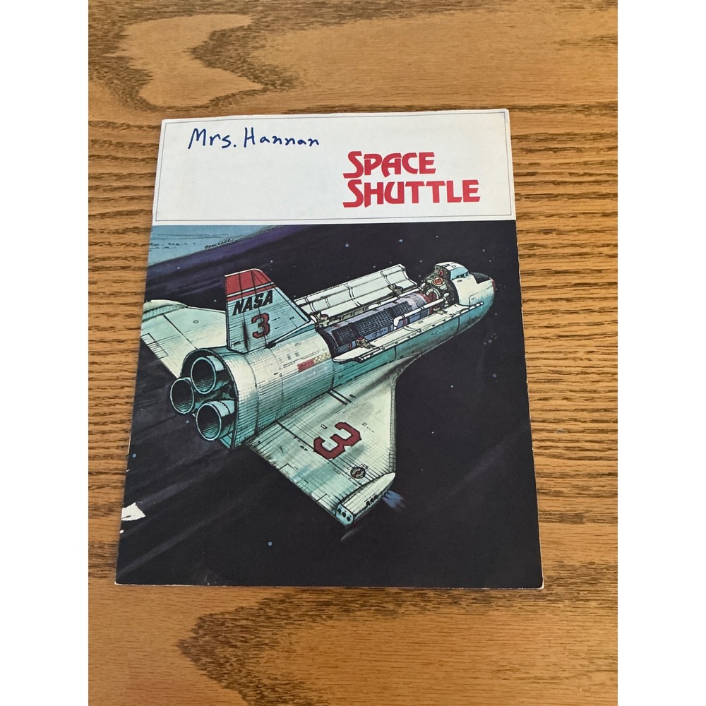 Vintage 1972‎ NASA Space Shuttle EP-96 Booklet Robert McCall Concept Art Paint
